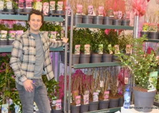 Maarten Klein with Kwekerij Roos, which is specialized in a wide assortment of ornamental shrubs